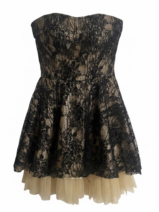 Sans Souci Dresses & Skirts - Y2K vintage-inspired Sans Souci strapless mini party dress